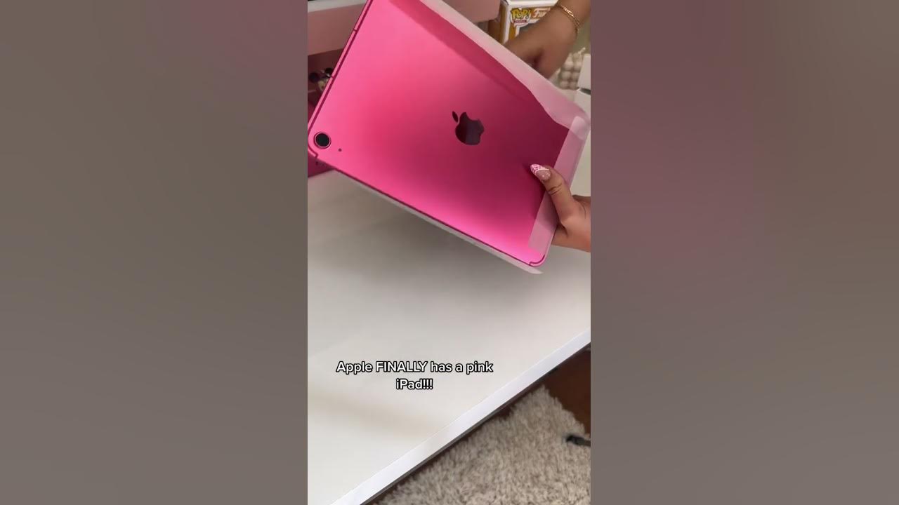 FINALLY a Pink iPad!! 💕💗