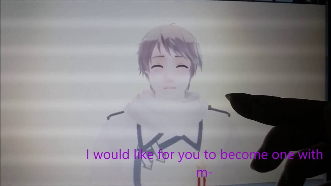 Hetalia poking - Japan, Russia and Romano