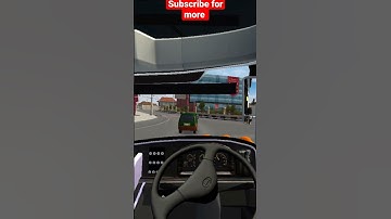 #shorts | Jetbus3 Hino high deck Bus Mod for Bussid | Android game | 3d game | In centre of the city