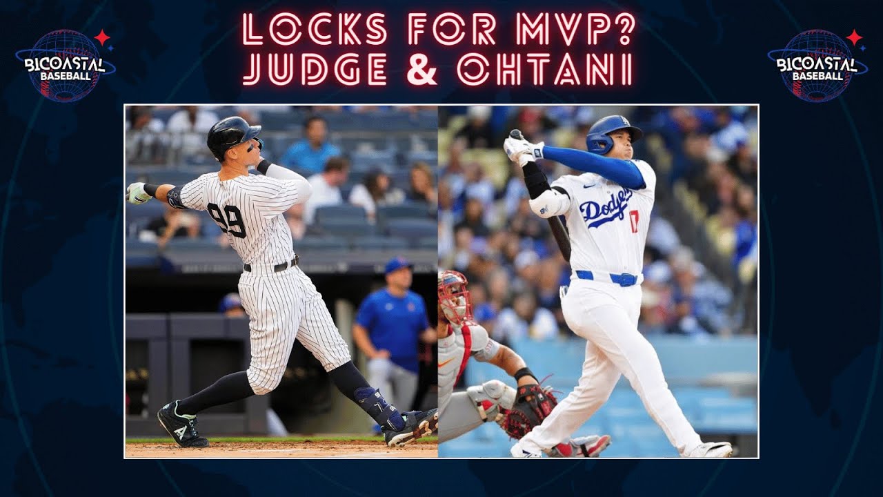 LOCKS FOR MVP!! Aaron Judge and Shohei Ohtani running away with the MVP race??