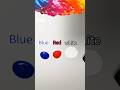 How to make indigo from primary colors #colormixing #colortheory #asmrart #shorts
