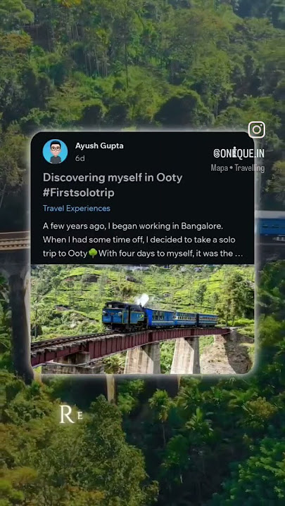 Download the OneQue app to read full Experience💭. #experience #solotravel #travelling #adventures