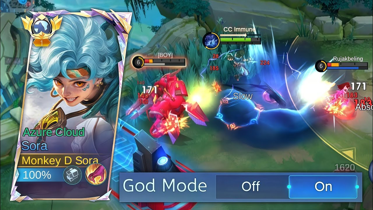 God mode ON‼️Sora jungler full damage broken parah (wajib kalian coba)