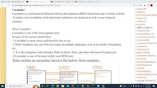 BDD Cucumber Theory PART1 AUG20220803