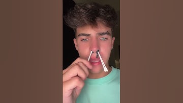 waxing my eyebrows for the first time ever 😭 #kylethomas #shorts