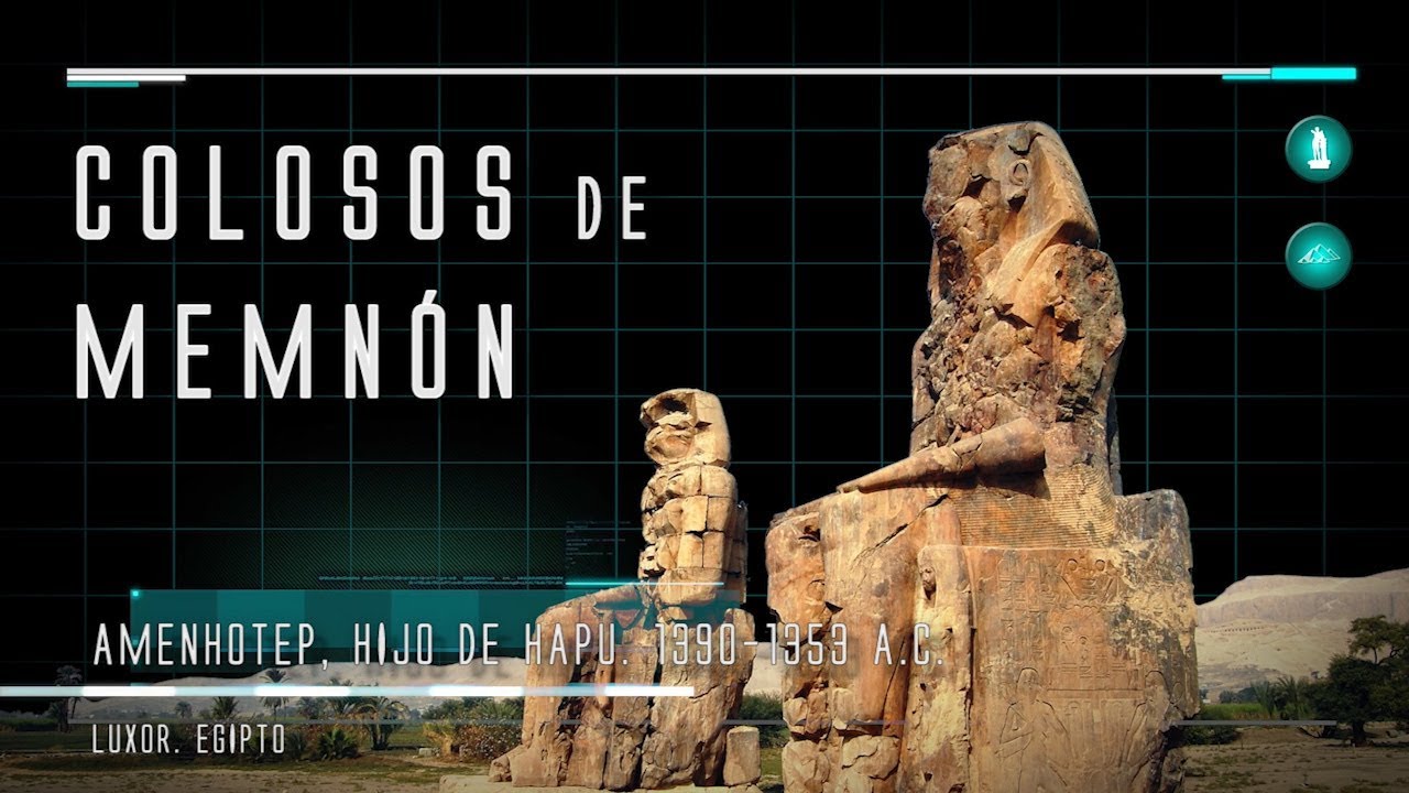 Historia del Arte 2.0 | Colosos de Memnón | 1390 - 1350 a.C. | Luxor | Egipto