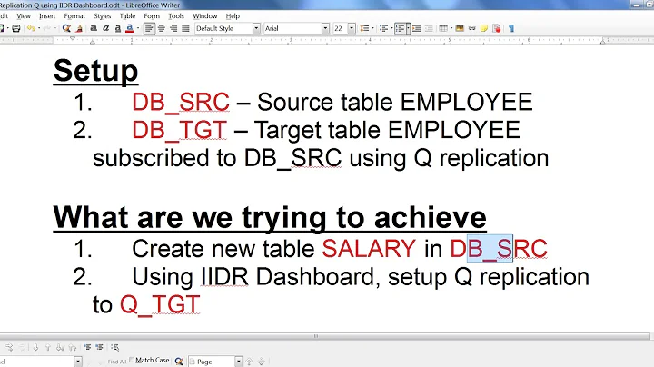 Db2 Q Replication using IIDR Dashboard