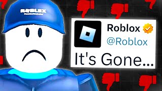 Roblox Just REMOVED This…