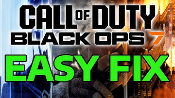 How To Fix Black Ops 7 Not Launching, Crashing, Freezing & Black Screen