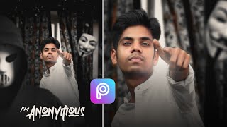 PicsArt Anonymous Concept Photo Editing 😈// Devil Photo Editing Tutorial // AC EDITION screenshot 5