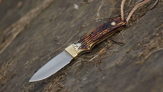 NEW Uncle Henry PH2N Hunting / Camp Knife - 2.5” Full Tang, Fixed Blade with Razor Sharp Fine Edge
