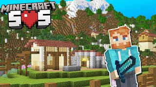 Building my RANCH on Minecraft SOS  Hardcore SMP