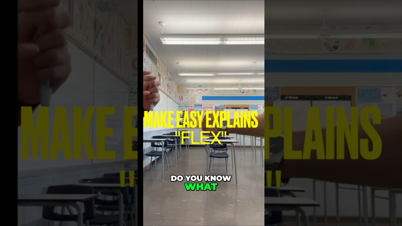 Does “Flex” have anything to do with bigger muscles? 