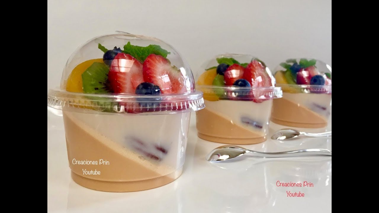 Gelatinas dulce de leche, queso crema y nuez para negocio