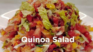 QUINOA SALAD IN 15 MIN, EASY AND HEALTHY. #quinoasalad #healthysalad
#freshsalad
