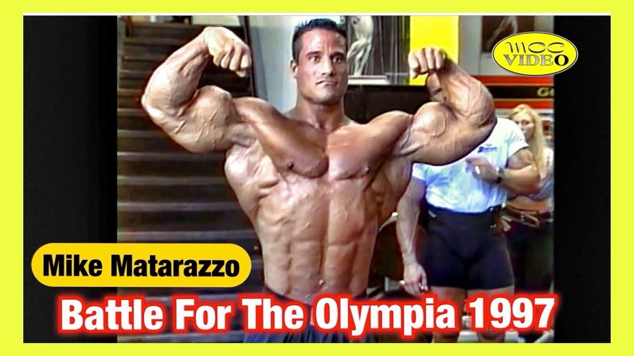 Mike Matarazzo - POSING AT VENICE GOLDS - Battle For The Olympia 1997