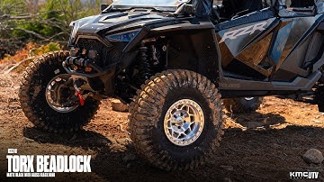 KMC UTV KS241 Torx Beadlock  | 15x7 | Machined | Polaris RZR Pro R