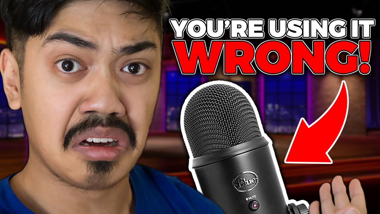Dear Celebrities, You're Using the Blue Yeti Wrong! YouTube