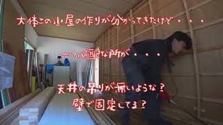 チビ小屋ＤＩＹリフォーム　ＮＯ.1　（壁解体）
