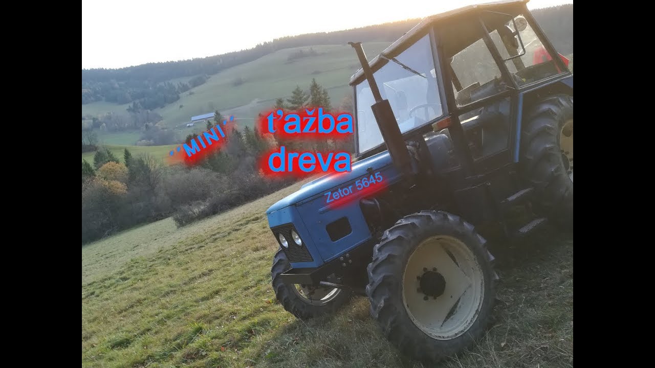 Zetor 5645 |Ťažba dreva #5|Part 1