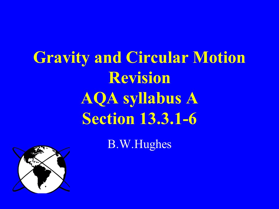 Gravity and Circular Motion Revision - YouTube
