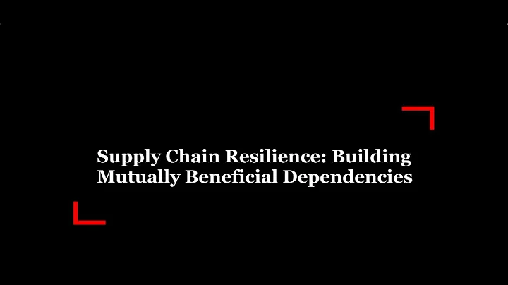 Supply Chains Resilience in the Indo-Pacific - Dr....