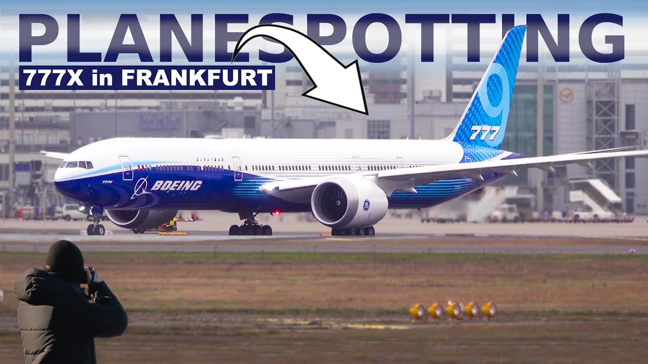 Boeing Prototyp besucht Frankfurt | Planespotting