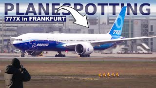 Boeing Prototyp besucht Frankfurt | Planespotting