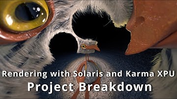 Rendering with Solaris and Karma XPU: Goober Talk Project Breakdown Part 2 (Patreon Trailer)