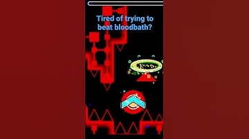 Bloodbath’s secret way! Geometry dash