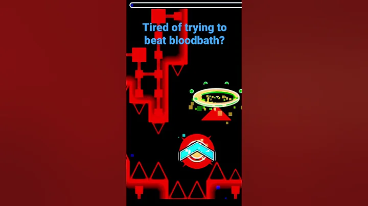 Bloodbath’s secret way! Geometry dash