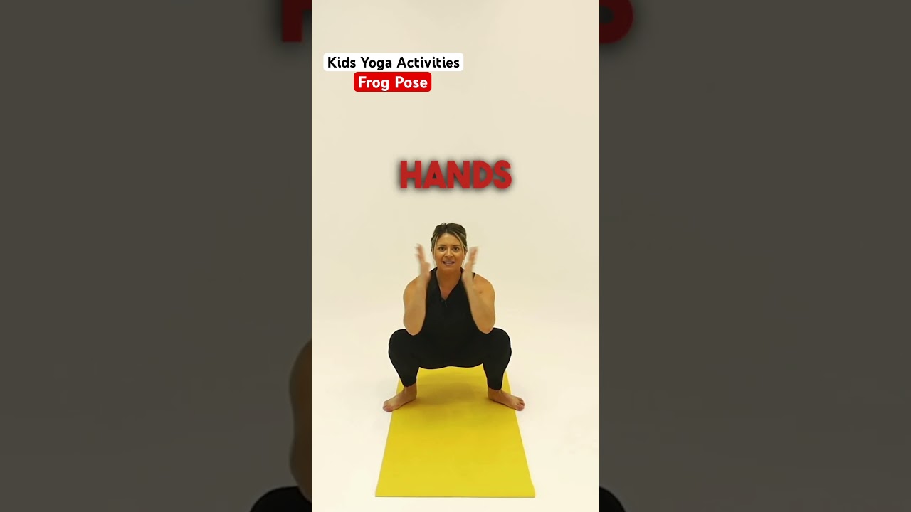 Kids Yoga Activities / Frog Pose / Yoga for Kids 