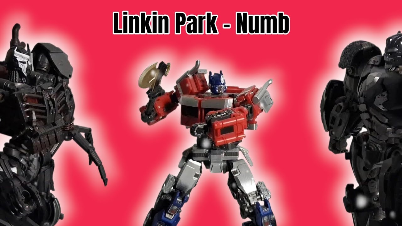 Transformers Stop Motion Fight | Music Video - Numb By Linkin Park