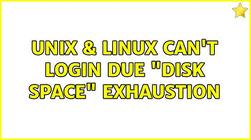 Unix & Linux: Can