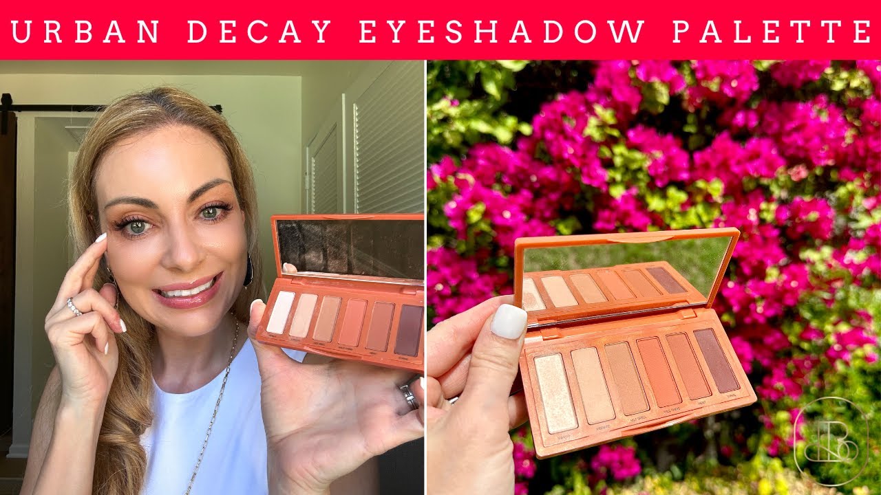 Fiery Hues: Urban Decay Petite Heat Eyeshadow Palette! 🔥👁️