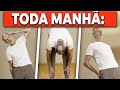 Rotina ESSENCIAL de alongamento pra começar o dia bem | Exercícios pra o corpo todo