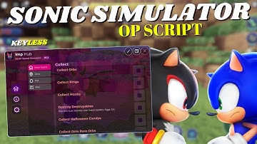 *NEW* Sonic Speed Simulator Script | Pastebin 2025