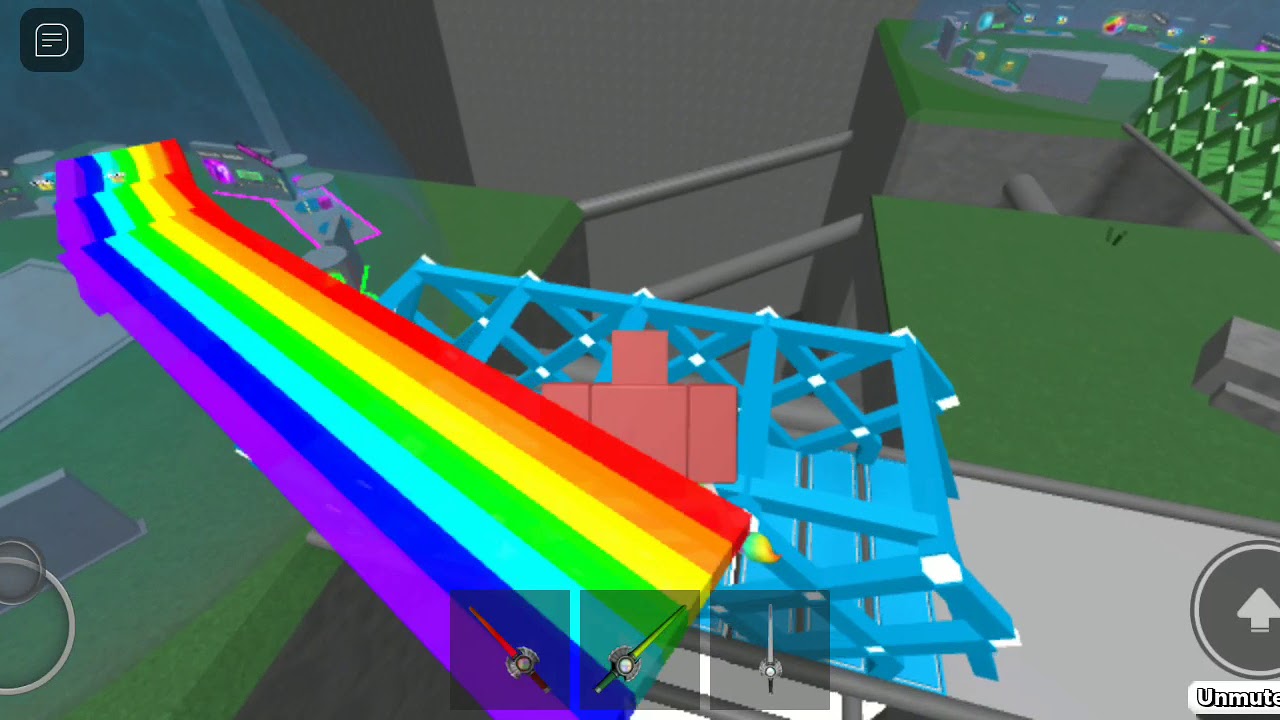 play ing lucky block battle ground - YouTube