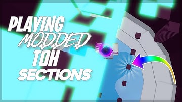 PLAYING MODDED Tower of Hell! (Crazy) | ROBLOX Tower of Hell