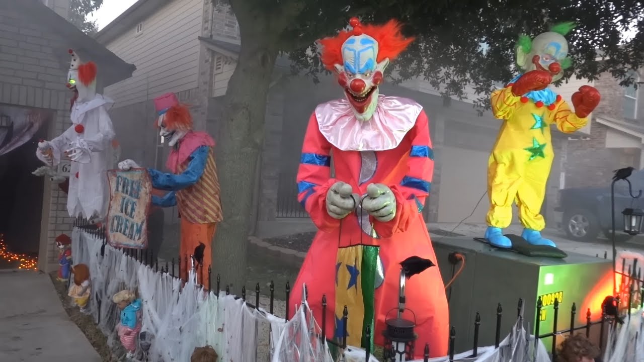 My Full Halloween Yard Haunt 2023 Halloween Night Trick or Treat!!!