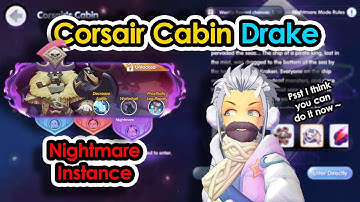 [ROX] Have You Not Done The Nightmare Instance Yet? Drake Nightmare Mode Corsair Cabin Instance