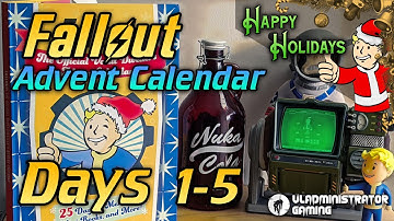 Fallout Advent Calendar 2021 | Days 1-5