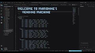 Python Vending Machine Walkthrough in Visual Studio Code | Step-by-Step Beginner Guide 💻🥤
