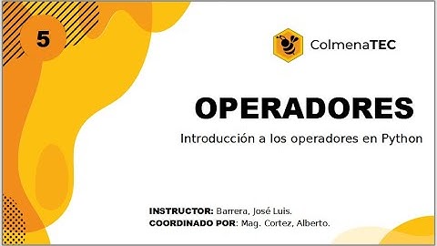 Introducción a Python - Operadores - Operador de concatenación