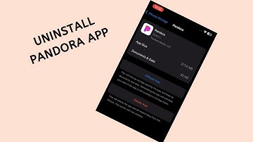 How to uninstall Pandora app | delete Pandora app