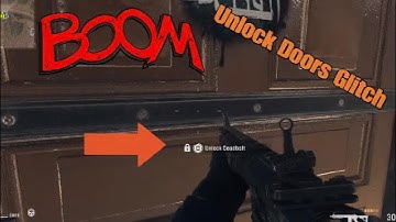DMZ Glitch Open Locked Doors without a key (Patched)