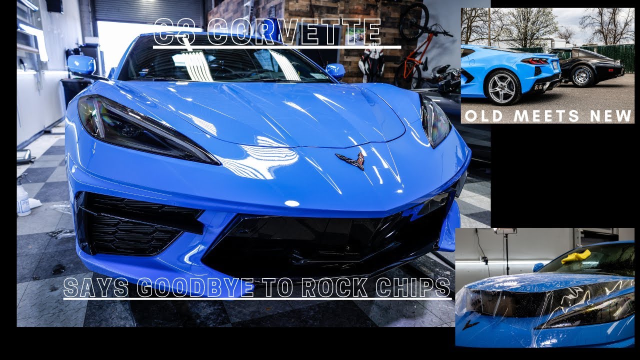 2021 C8 CORVETTE GETS PAINT PROTECTION FILM!