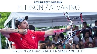 Brady Ellison v Miguel Alvarino – Recurve Men’s Gold Final | Medellin 2016