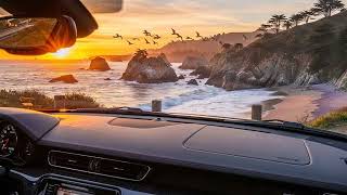 Ocean Piano from a Luxury Supercar — 3 Hours Deep Focus & Work Ambiance | Coast Drive screenshot 3