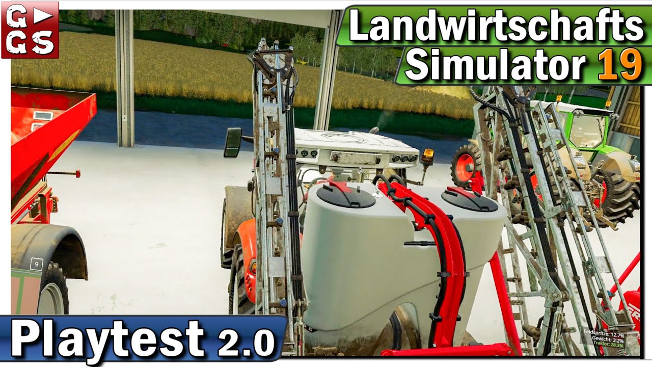 LS19 🚜 ZWEI KEILER S8E55 Landwirtschafts Simulator PLAYTEST gaming logo